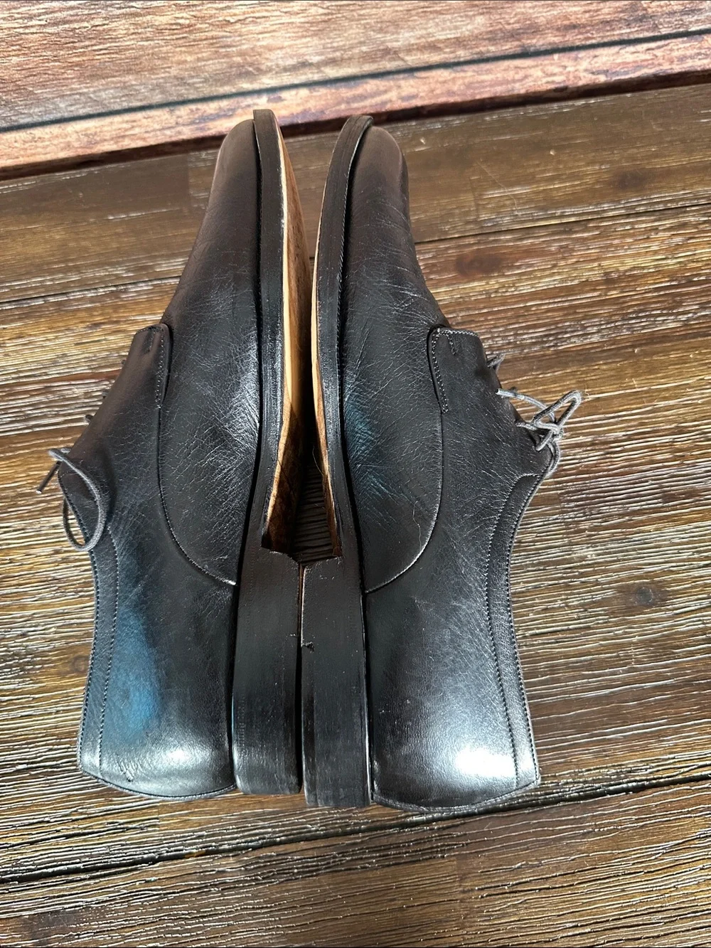 Bally Black Leather Men's Derby Shoes